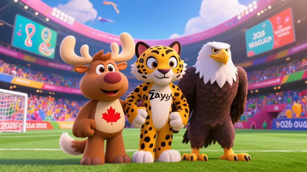 揭秘2026世界杯吉祥物：Maple、Zayu与Clutch背后的文化密码与狂欢寓意